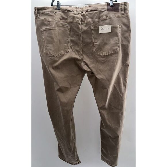 Peter Millar Pilot Mill Colored Jeans Size 48x33 Sand NWT - Picture 7 of 8
